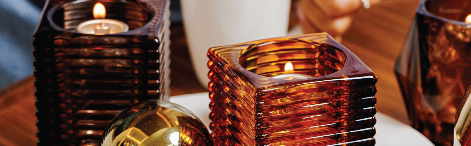 Oil Candles Banner