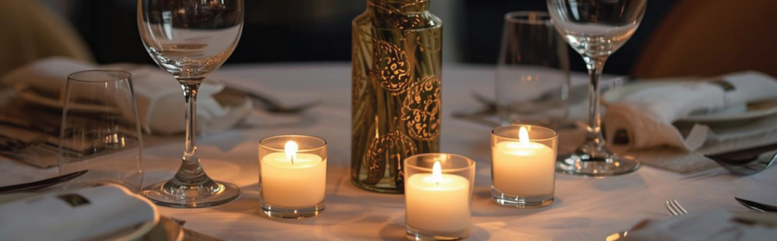 Wax Candles Banner
